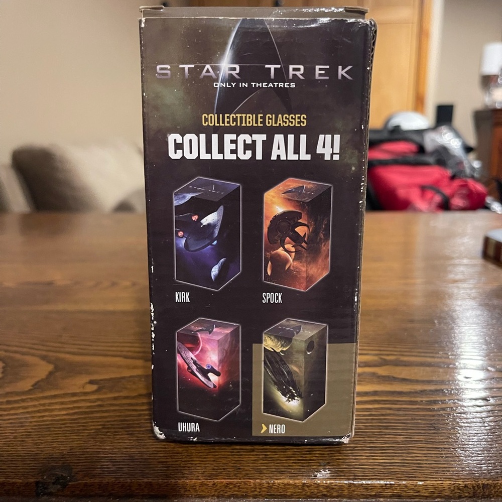 Star Trek Collectible Glasses Set